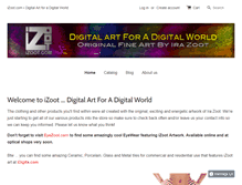 Tablet Screenshot of izoot.com